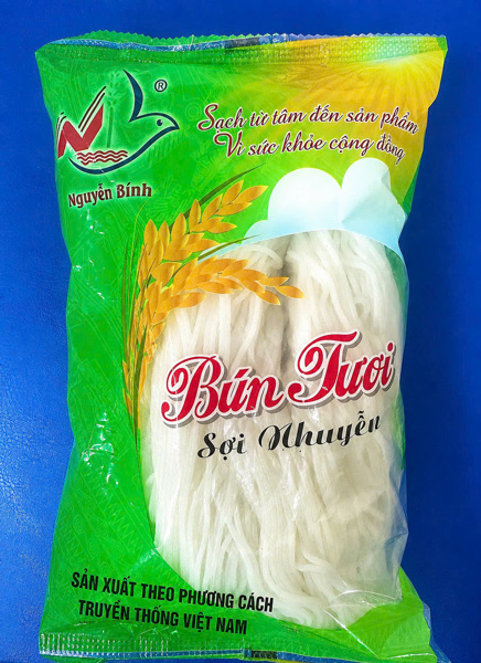 BÚN TƯƠI SỢI NHỎ GÓI (500G) - Bún Tươi Nguyễn Bính